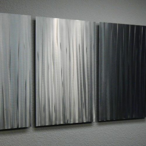 Contemporary Forest Metal Wall Decor (Photo 7 of 20)