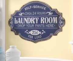 2024 Latest Metal Laundry Room Wall Decor by Winston Porter
