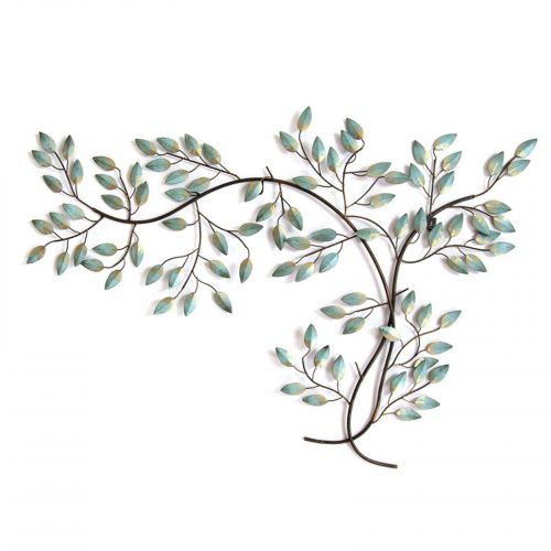 Contemporary Iron Leaves Wall Decor By Winston Porter (Photo 16 of 20)