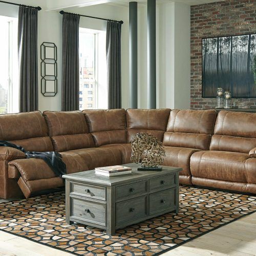 Faux Leather Sofas In Dark Brown (Photo 10 of 20)