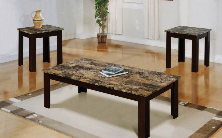 Top 20 of Faux Marble Top Coffee Tables