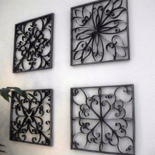 Faux Wrought Iron Wall Art (Photo 3 of 30)