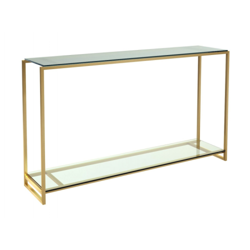 Clear Glass Top Console Tables (Photo 17 of 20)