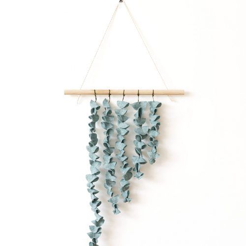 Blended Fabric Leaves Wall Hangings (Photo 16 of 20)