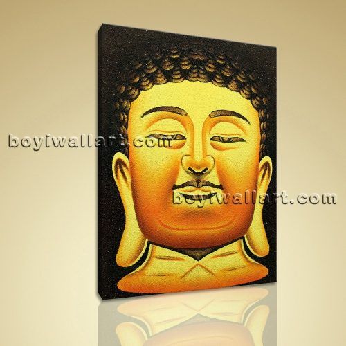 Abstract Buddha Wall Art (Photo 5 of 20)