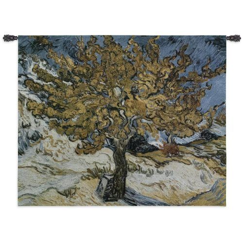 Blended Fabric The Mulberry Tree - Van Gogh Wall Hangings (Photo 4 of 20)