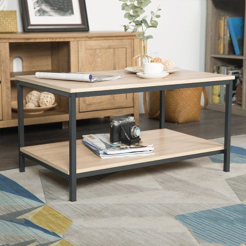 Coffee Tables With Open Storage Shelves (Photo 16 of 20)