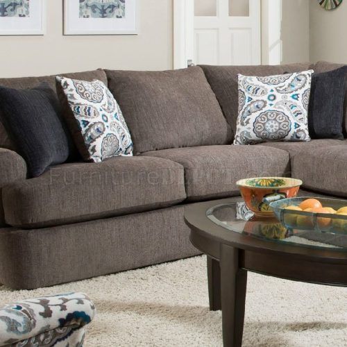 Chenille Sectional Sofas (Photo 3 of 20)
