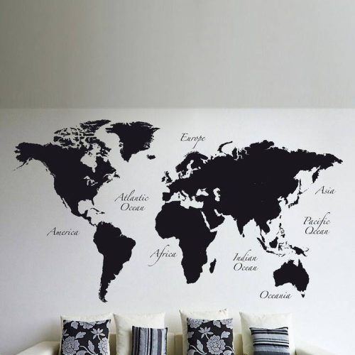 World Map Wall Art For Kids (Photo 8 of 20)