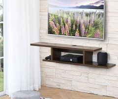 20 Ideas of Floating Stands for Tvs