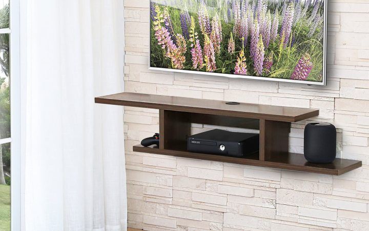 20 Ideas of Floating Stands for Tvs