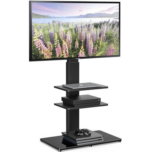 Foldable Portable Adjustable Tv Stands (Photo 17 of 20)