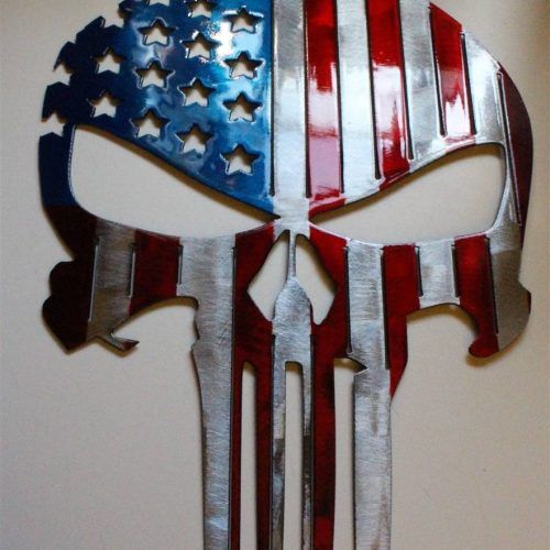 American Flag Metal Wall Art (Photo 3 of 20)