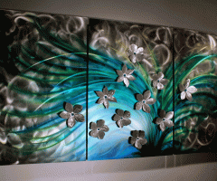 20 Collection of Painted Metal Wall Art