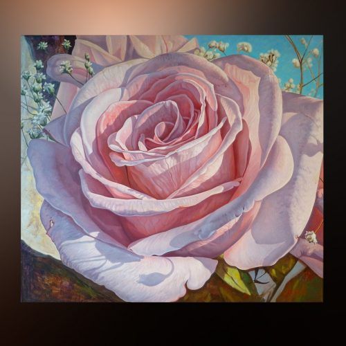 Roses Canvas Wall Art (Photo 9 of 15)