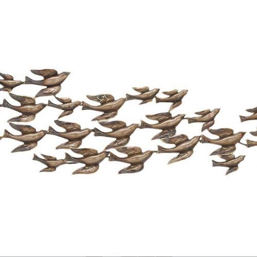 Flock Of Birds Metal Wall Art (Photo 1 of 30)