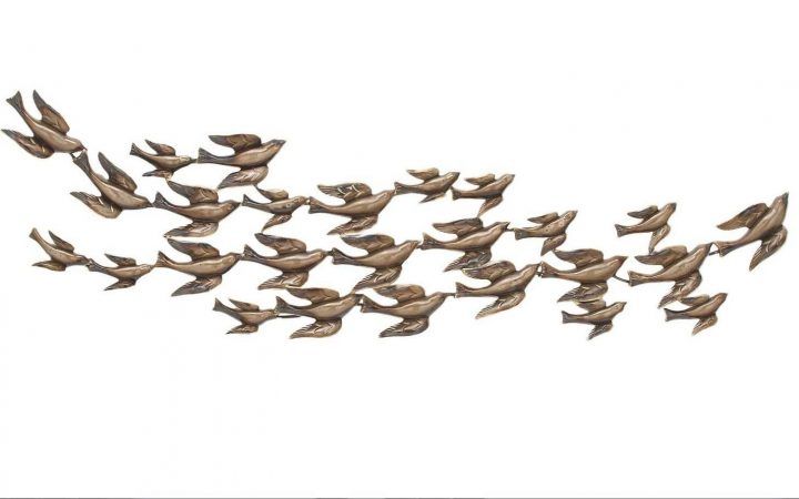 The Best Flock of Birds Metal Wall Art