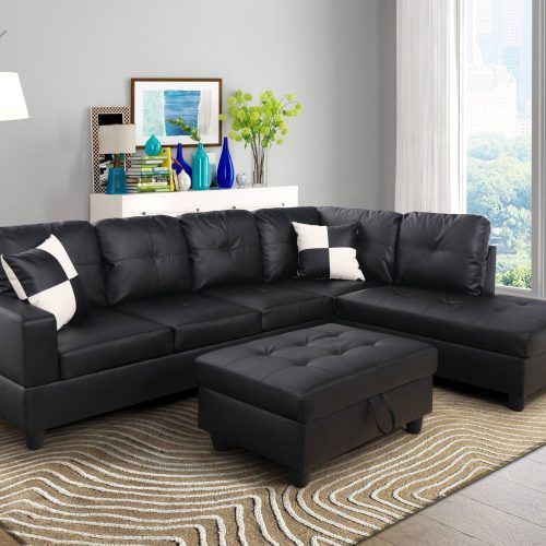 Faux Leather Sectional Sofa Sets (Photo 1 of 21)