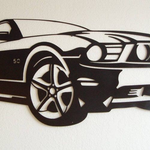 Ford Mustang Metal Wall Art (Photo 1 of 20)