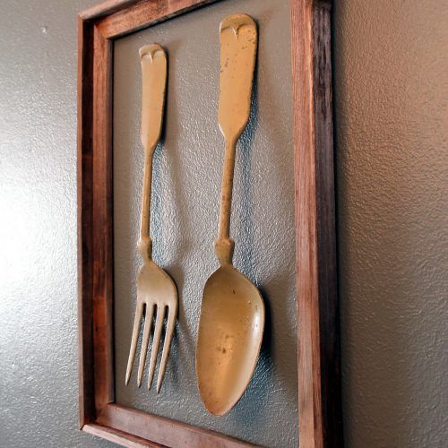 Fork And Spoon Wall Art (Photo 3 of 20)