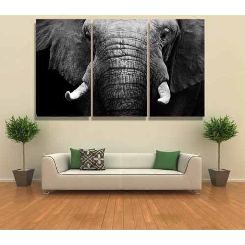 Elephants Wall Art (Photo 15 of 20)