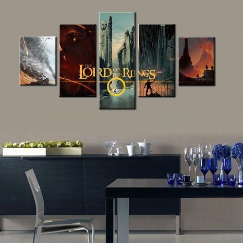 Lord Of The Rings Wall Art (Photo 13 of 20)