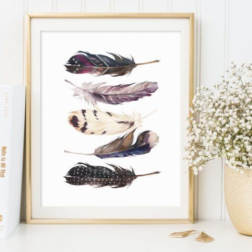 Feather Wall Art (Photo 1 of 20)