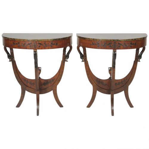Round Console Tables (Photo 12 of 20)