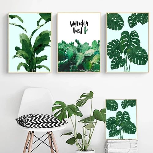 Tropical Leaves Wall Art (Photo 14 of 20)