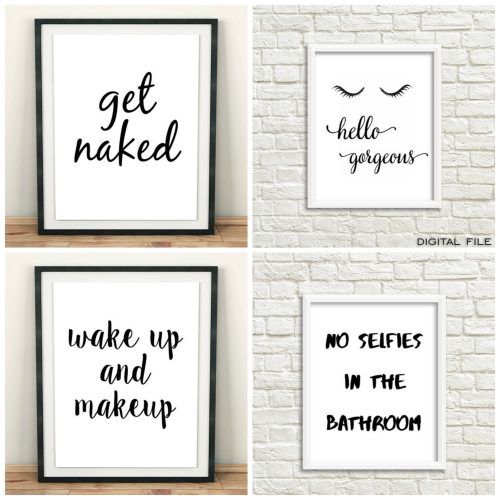 Canvas Wall Art Funny Quotes (Photo 8 of 15)