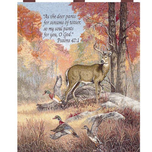 Blended Fabric Autumn Tranquility Verse Wall Hangings (Photo 2 of 20)