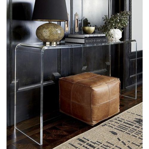 Acrylic Modern Console Tables (Photo 17 of 20)