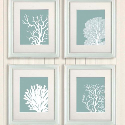 Framed Coral Art Prints (Photo 9 of 15)