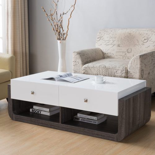 Modern Coffee Tables With Hidden Storage Compartments (Photo 18 of 20)