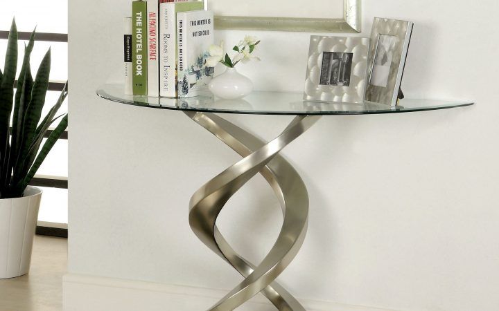 20 Best Silver Stainless Steel Console Tables