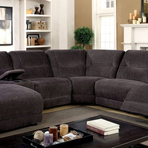 Chenille Sectional Sofas (Photo 12 of 20)