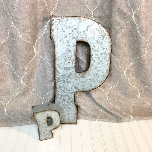 Metal Letter Wall Art (Photo 11 of 20)