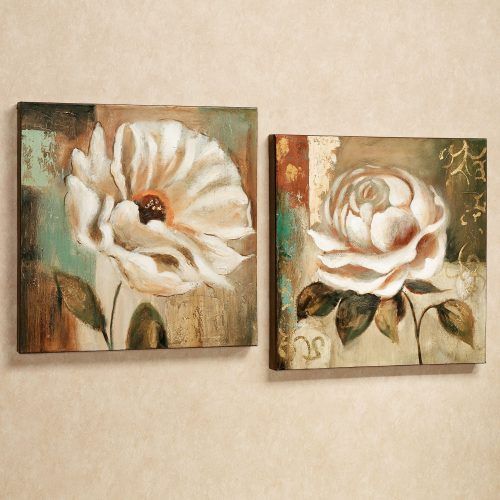 Floral Canvas Wall Art (Photo 10 of 20)