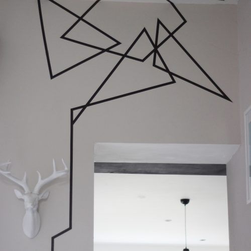 Geometric Shapes Wall Accents (Photo 12 of 15)
