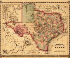 The 20 Best Collection of Texas Map Wall Art