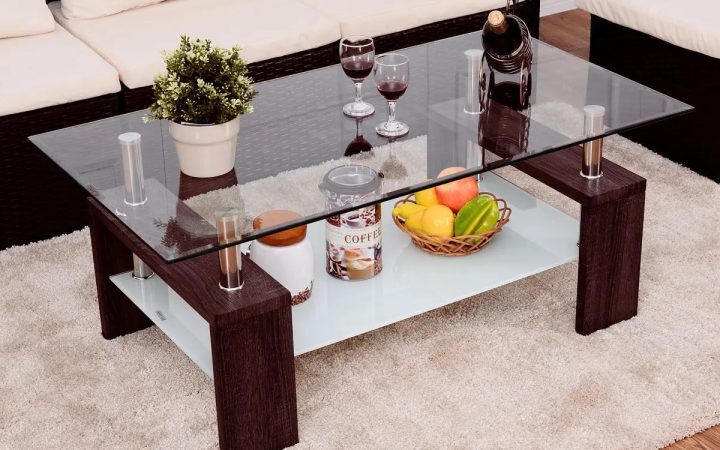  Best 20+ of Wood Tempered Glass Top Coffee Tables