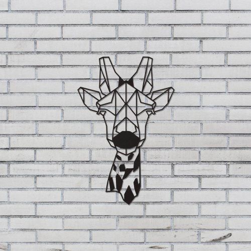 Giraffe Metal Wall Art (Photo 1 of 20)