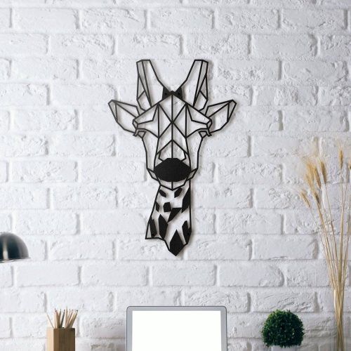 Giraffe Metal Wall Art (Photo 7 of 20)
