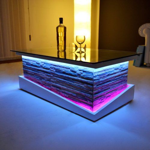 Coffee Tables With Drawers And Led Lights (Photo 12 of 20)
