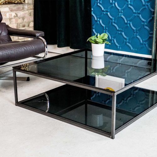 Glass Coffee Tables With Lower Shelves (Photo 13 of 20)