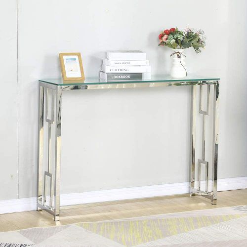 Chrome Console Tables (Photo 2 of 20)