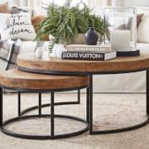 Metal And Wood Coffee Tables (Photo 3 of 20)