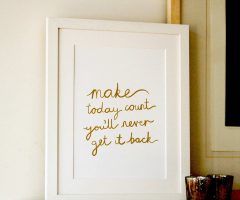 20 Best Collection of Gold Foil Wall Art