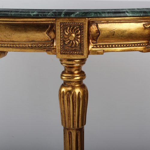 Antique Blue Gold Console Tables (Photo 2 of 20)