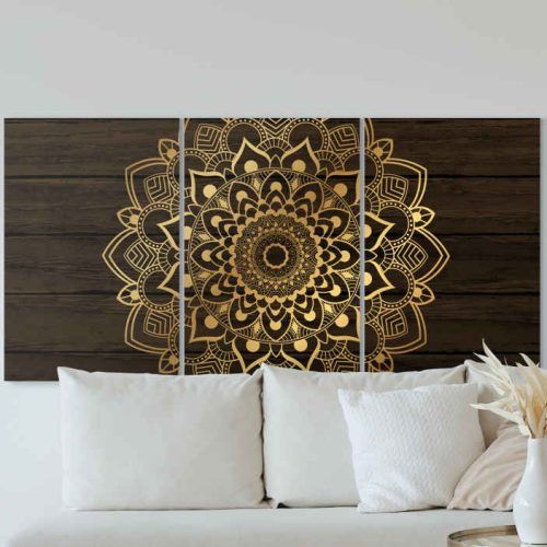 Gold And Teal Wood Wall Art (Photo 20 of 20)